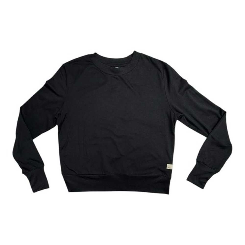 NWOT VUORI Daydream Crew Women's Performance Top Black Heather XS